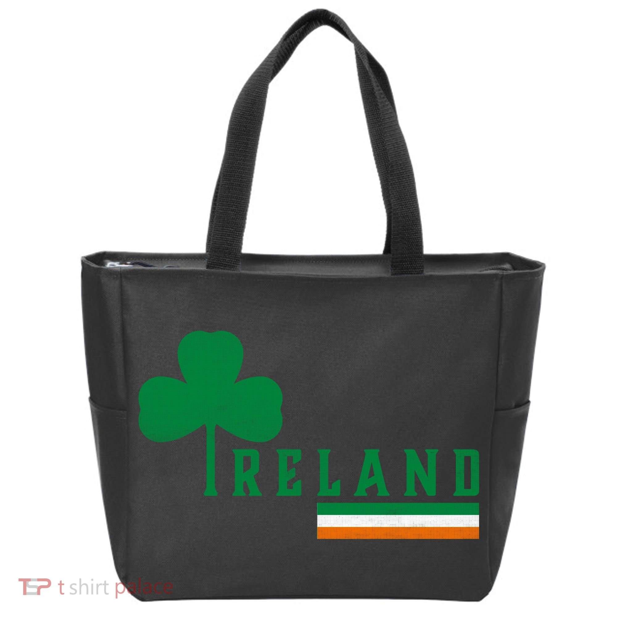 Ireland Irish Clover Tote Bag