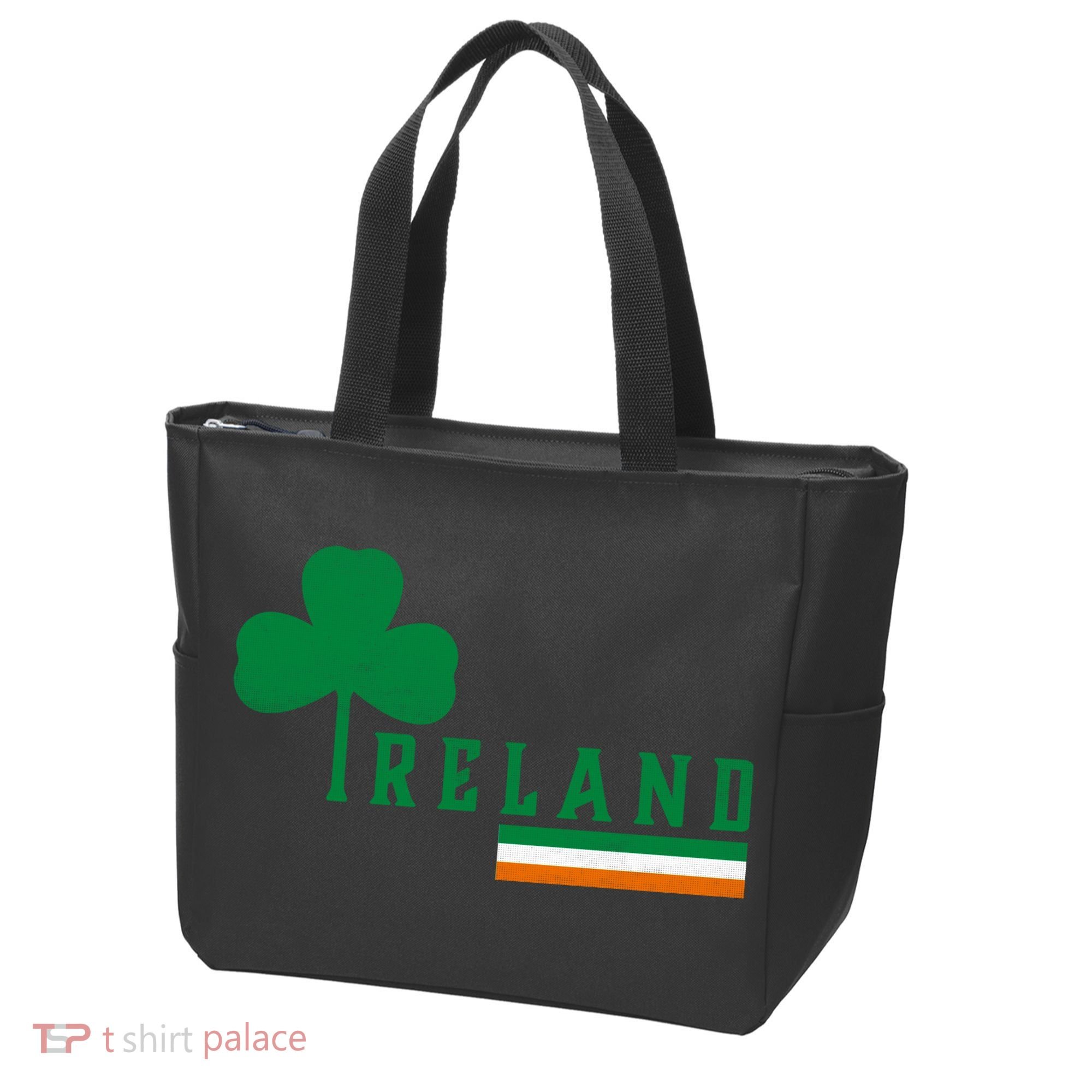 Ireland Irish Clover Tote Bag