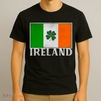 Ireland Shamrock Vintage Flag T-Shirt thumb 3