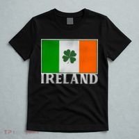 Ireland Shamrock Vintage Flag T-Shirt thumb 5