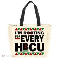 I'm Rooting For Every HBCU Black History Month African Pride Tote Bag thumb 0