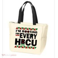 I'm Rooting For Every HBCU Black History Month African Pride Tote Bag thumb 3