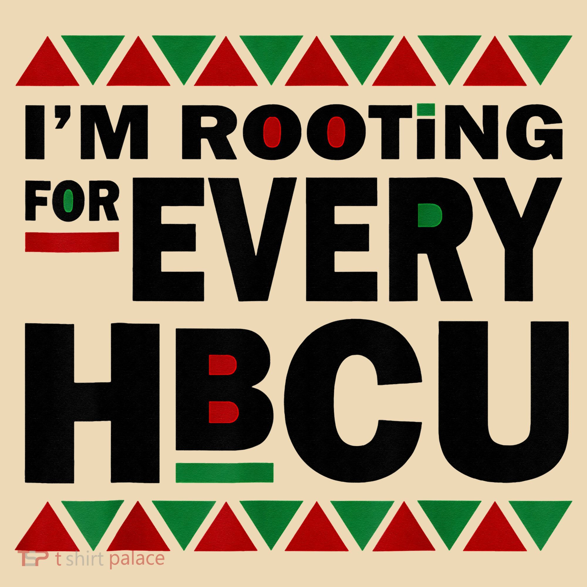 I'm Rooting For Every HBCU Black History Month African Pride Tote Bag