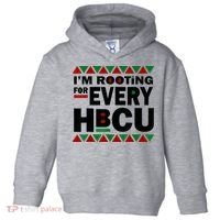 I'm Rooting For Every HBCU Black History Month African Pride Toddler Hoodie thumb 0