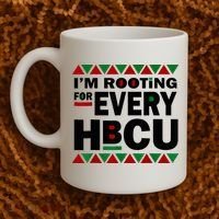 I'm Rooting For Every HBCU Black History Month African Pride Coffee Mug thumb 2