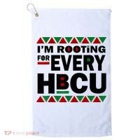 I'm Rooting For Every HBCU Black History Month African Pride Golf Towel thumb 0