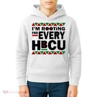 I'm Rooting For Every HBCU Black History Month African Pride Kids Hoodie thumb 4