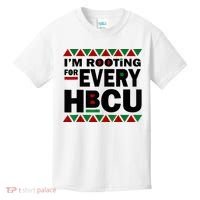 I'm Rooting For Every HBCU Black History Month African Pride Kids T-Shirt thumb 0