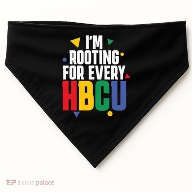 IM Rooting For Every Hbcu African American USA-Made Doggie Bandana