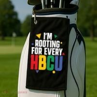 IM Rooting For Every Hbcu African American Golf Towel thumb 2
