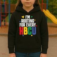 IM Rooting For Every Hbcu African American Kids Hoodie thumb 3