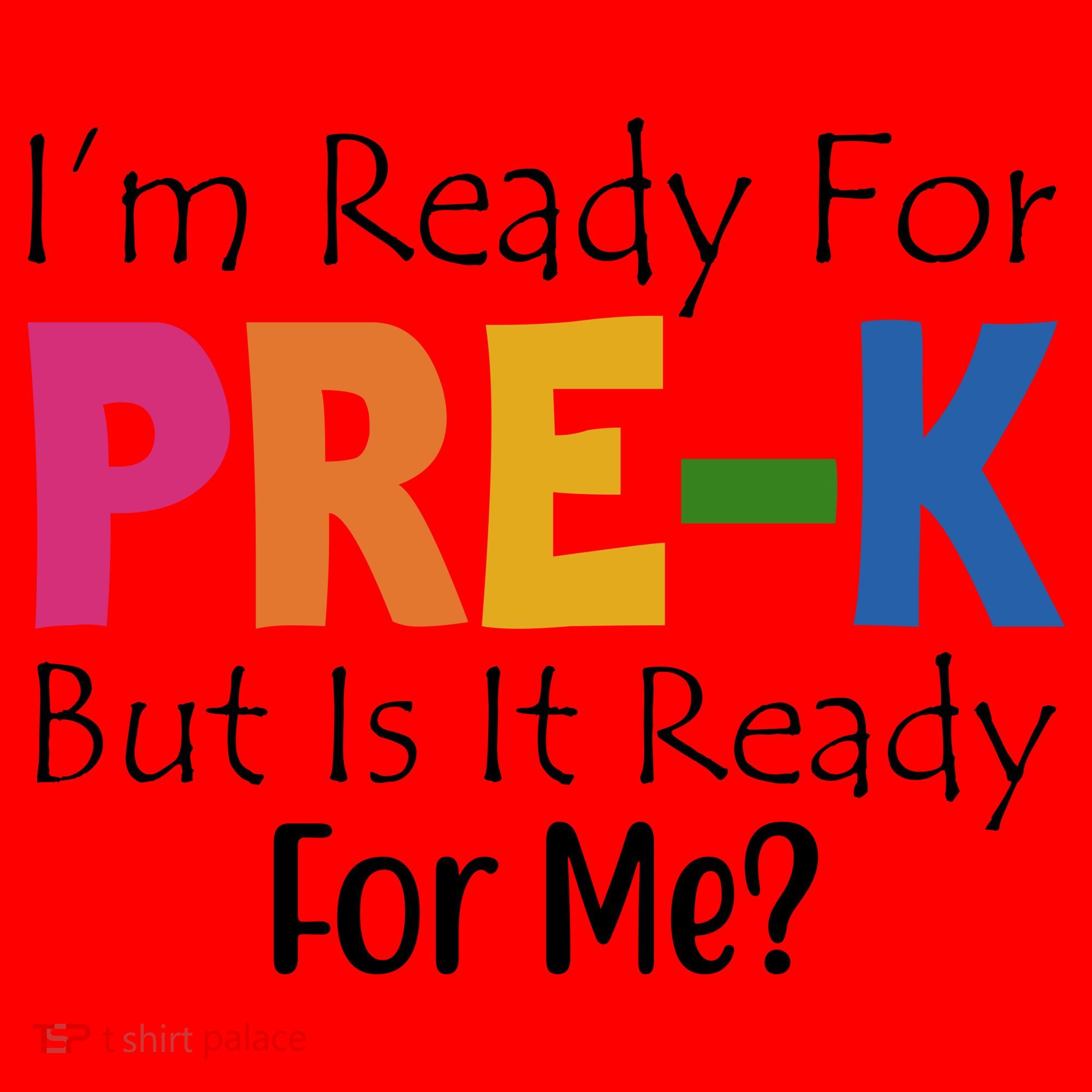 Im Ready For Pre K But Is It Ready For Me Santa Hat