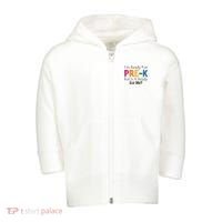 Im Ready For Pre K But Is It Ready For Me Toddler Zip Fleece Hoodie thumb 0