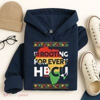 I'm Rooting For Every HBCU Graduation Costume Girl Hoodie thumb 4
