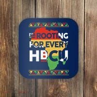 I'm Rooting For Every HBCU Graduation Costume Girl Coaster thumb 0