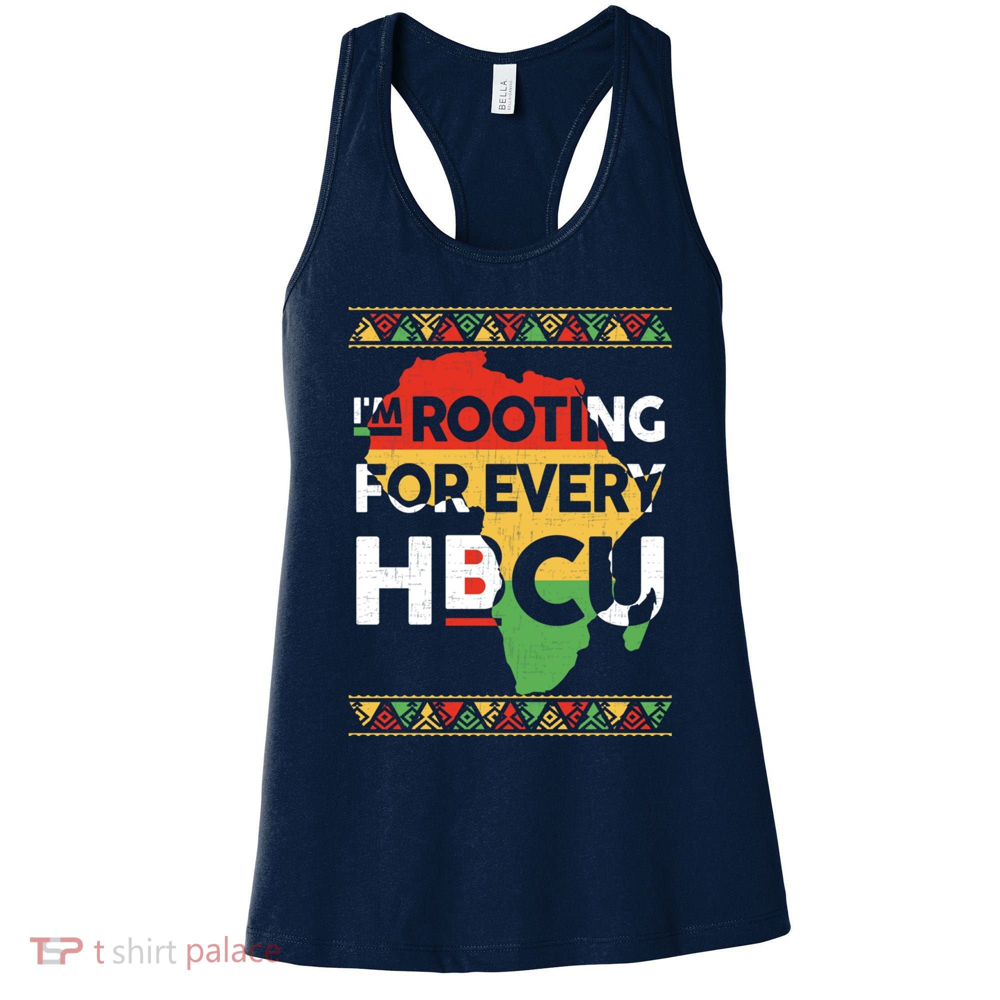 I'm Rooting For Every HBCU Graduation Costume Girl Women's Tank Top