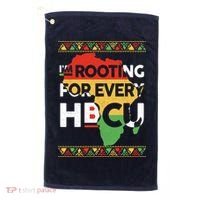 I'm Rooting For Every HBCU Graduation Costume Girl Golf Towel thumb 0