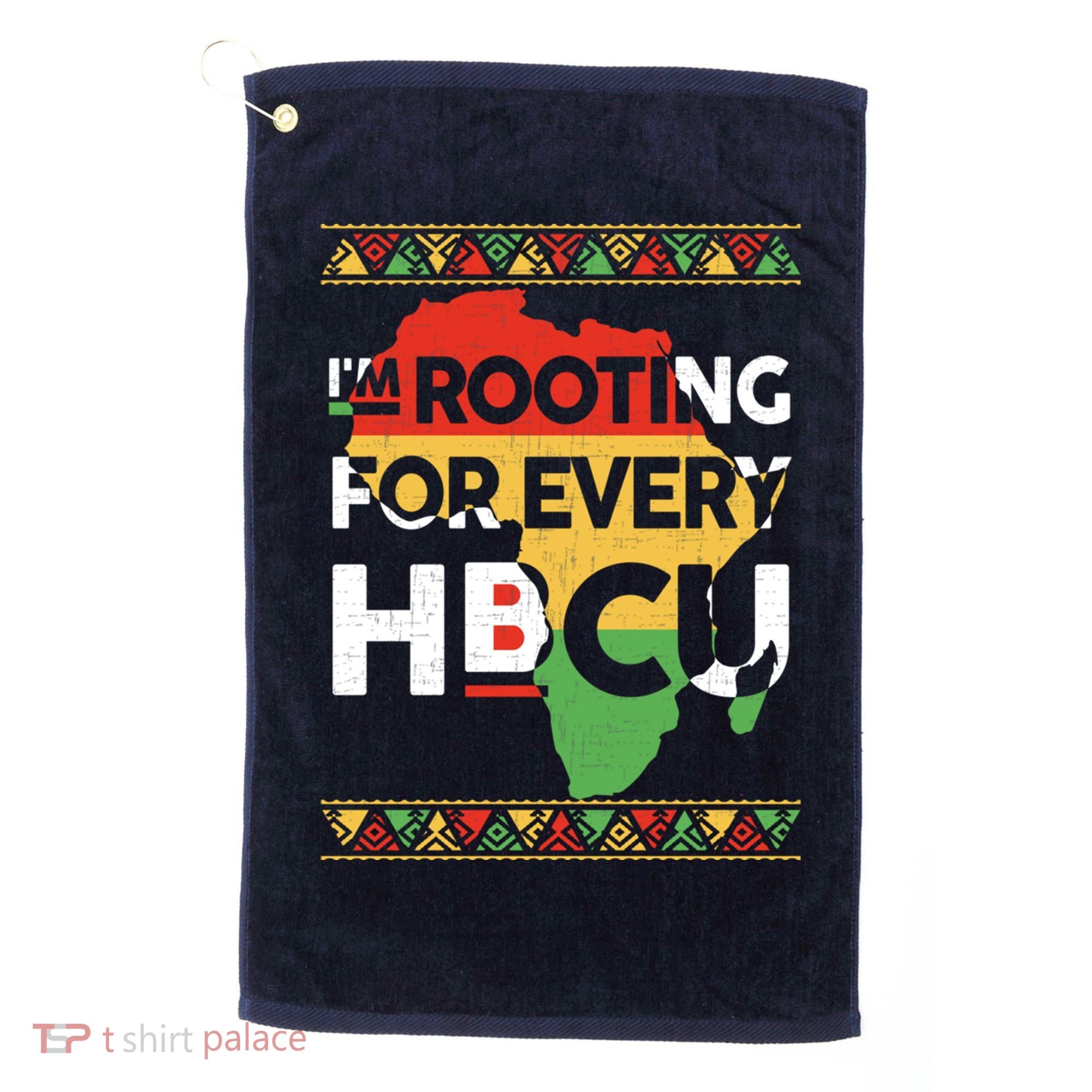 I'm Rooting For Every HBCU Graduation Costume Girl Golf Towel
