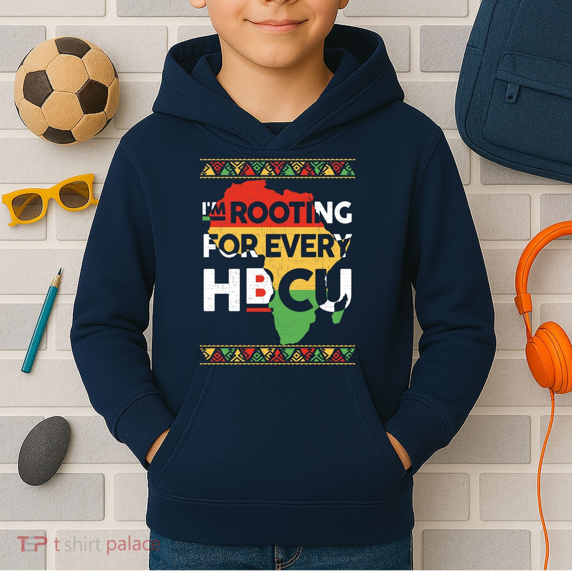 I'm Rooting For Every HBCU Graduation Costume Girl Kids Hoodie