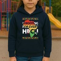 I'm Rooting For Every HBCU Graduation Costume Girl Kids Hoodie thumb 3