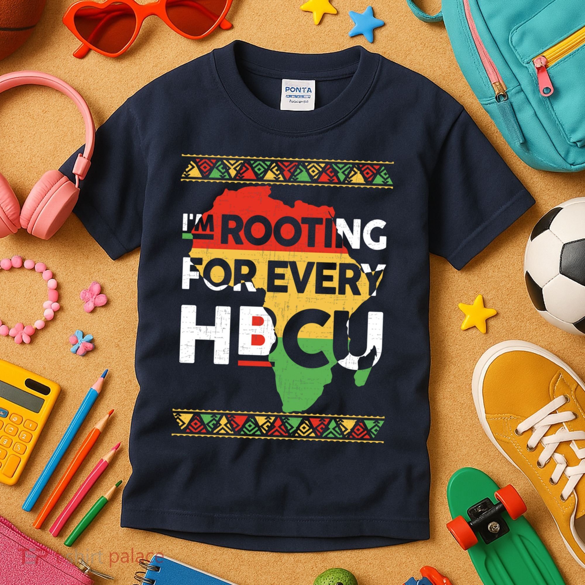 I'm Rooting For Every HBCU Graduation Costume Girl Kids T-Shirt