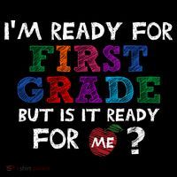 Im Ready For First Grade But Is It Ready For Me Women's Hoodie thumb 2