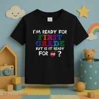 Im Ready For First Grade But Is It Ready For Me Toddler T-Shirt thumb 3