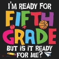 I'm Ready For 5th Grade Back To School First Day Of School Women's Sweatshirt thumb 2