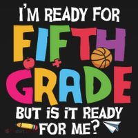 I'm Ready For 5th Grade Back To School First Day Of School Women's Hoodie thumb 2