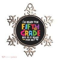 I'm Ready For 5th Grade Back To School First Day Of School Ornament thumb 0