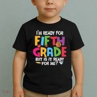 I'm Ready For 5th Grade Back To School First Day Of School Toddler T-Shirt thumb 2