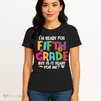 I'm Ready For 5th Grade Back To School First Day Of School Women's T-Shirt thumb 4