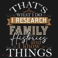 I Research Family Histories Genealogy Genealogist Ancestry Tote Bag thumb 4