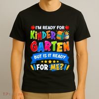 Im Ready For Kindergarten But Is It Ready For Me Kindergarten Back To School T-Shirt thumb 3