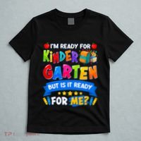 Im Ready For Kindergarten But Is It Ready For Me Kindergarten Back To School T-Shirt thumb 5