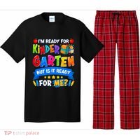 Im Ready For Kindergarten But Is It Ready For Me Kindergarten Back To School Pajama Set thumb 0