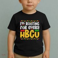 IM Rooting For Every Hbcu Historical Black College Student Toddler T-Shirt thumb 2