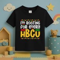 IM Rooting For Every Hbcu Historical Black College Student Toddler T-Shirt thumb 3