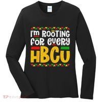 IM Rooting For Every Hbcu Historical Black College Student Women's Long Sleeve Shirt thumb 0