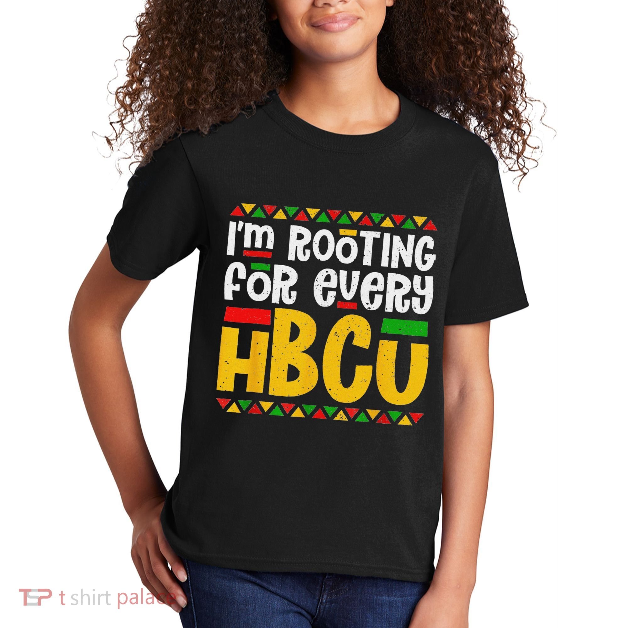 IM Rooting For Every Hbcu Historical Black College Student Kids T-Shirt