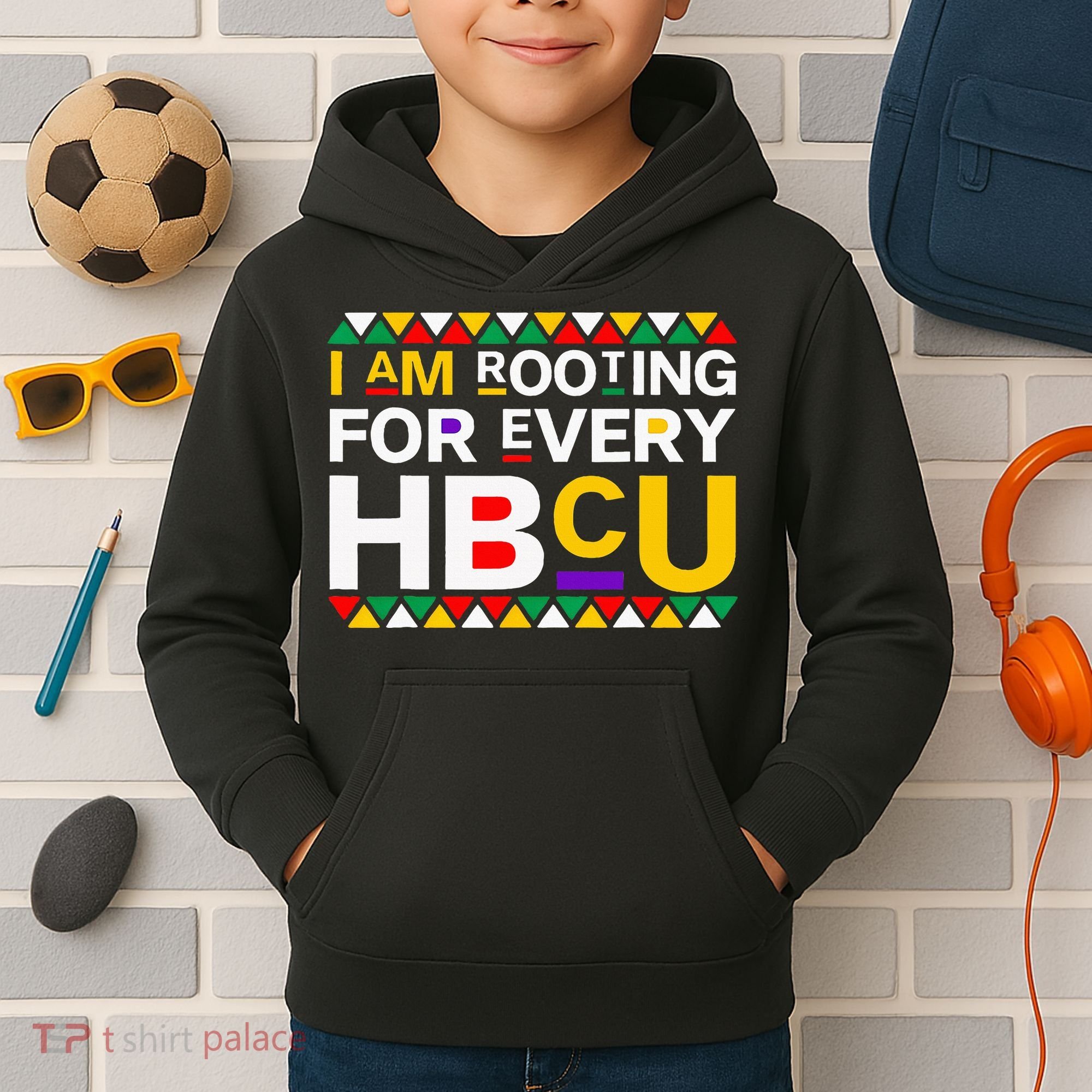I'm Rooting For Every HBCU Kids Hoodie