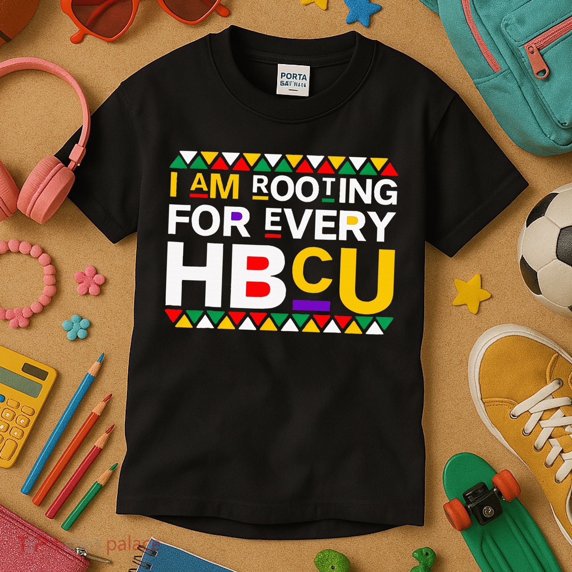 I'm Rooting For Every HBCU Kids T-Shirt