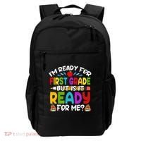 Im Ready For First Grade Back To School 1st Grade Backpack thumb 0