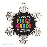 Im Ready For First Grade Funny Back To School 1st Grade Ornament thumb 0