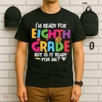 I'm Ready For 8th Grade Back To School First Day Of School T-Shirt thumb 6