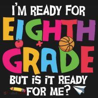 I'm Ready For 8th Grade Back To School First Day Of School Mousepad thumb 1