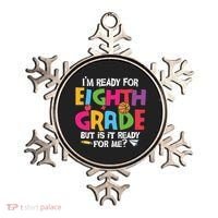 I'm Ready For 8th Grade Back To School First Day Of School Ornament thumb 0
