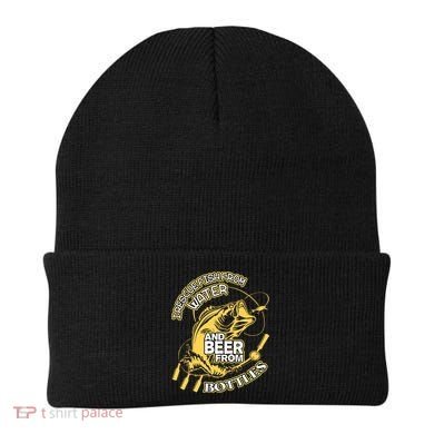I Rescue Fish From Water And Beer From Bottles Funny Gift Beanie