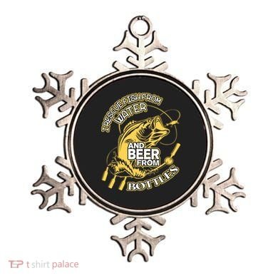 I Rescue Fish From Water And Beer From Bottles Funny Gift Ornament
