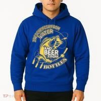 I Rescue Fish From Water And Beer From Bottles Funny Gift Hoodie thumb 2